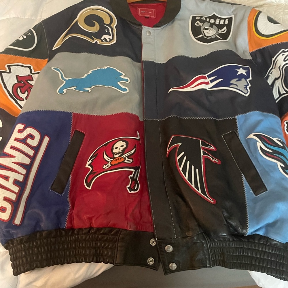 Jeff Hamilton JH NFL jacket. 6x